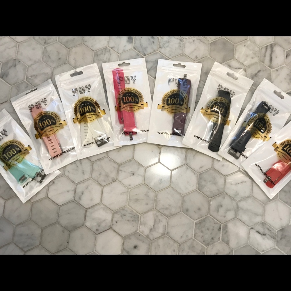 Set of 8 Fitbit Charge 2 Silicone Bands